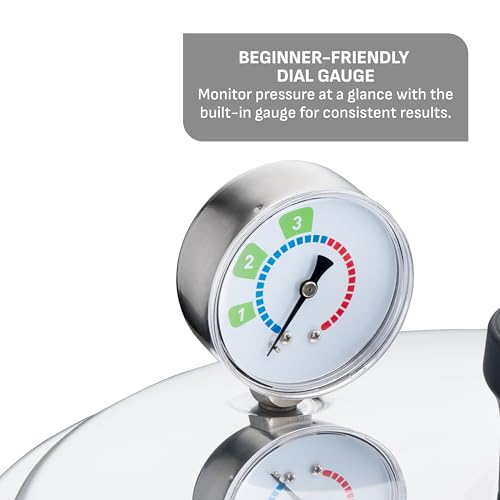 22 Quart Aluminum Pressure Canner (Pressure Canner / 22 Quarts)