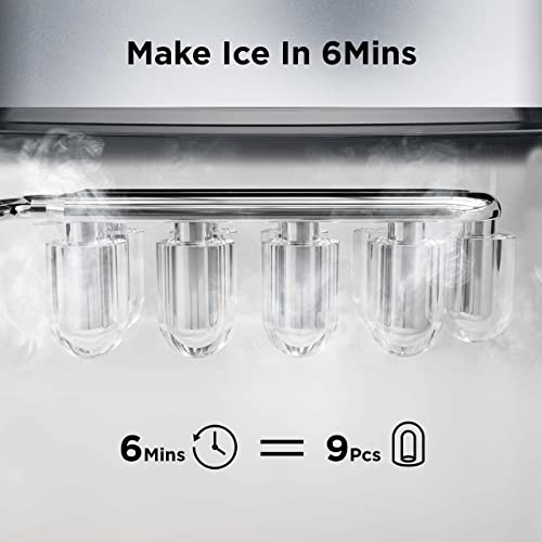 Ice Makers Countertop (Silver / 26lbs)