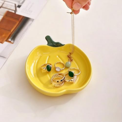 Ceramic Spoon Rest for Stove Top (Yellow)