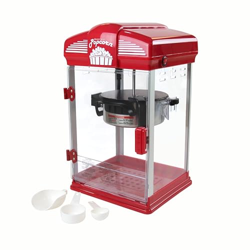 Stir Crazy Movie Theater Popcorn Popper (Red)