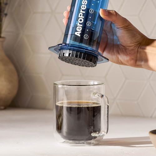 Clear Blue Coffee Press (Blue / Standard)