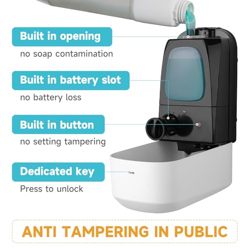 Liquid Automatic Soap Dispenser (White)