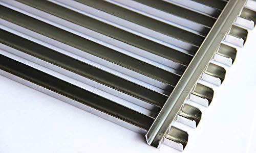 PG525 (2-Pack) 17 1/4 x 11 3/4 inch Porcelain Steel Grill Grid Grates for Weber 7525 Weber Spirit 300,E-310 & E-320, Spirit S-310 & S-320,Genesis 1000-5000 Spirit 700, Weber 900 (17 1/4" x 23 1/2")