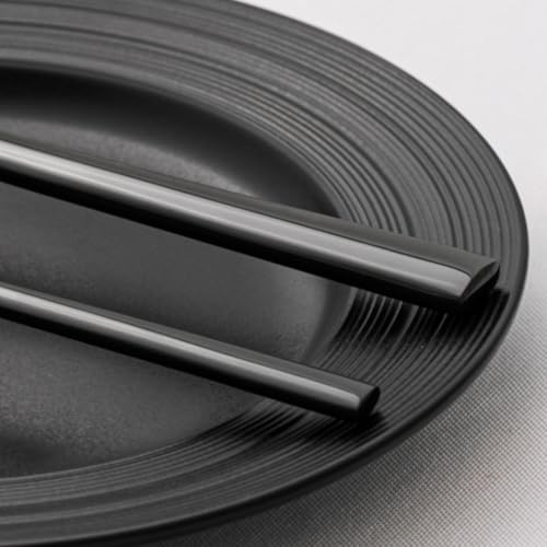 Black Silverware Set for 4 (20-Piece / Black)