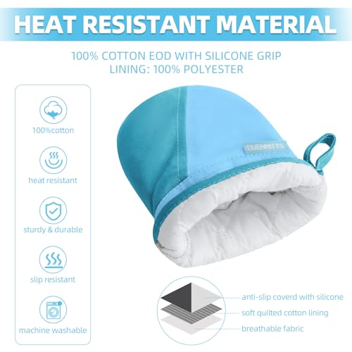 Mini Oven Mitts (Blue)