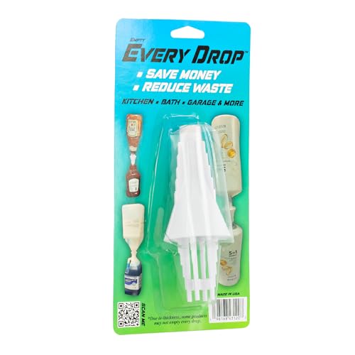 Last Drop Universal Bottle Emptying Kit Transfer Connector for Soap