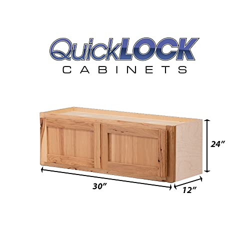 Quicklock RTA (12"D x 30"W x 24"H Standard / Rustic Hickory)