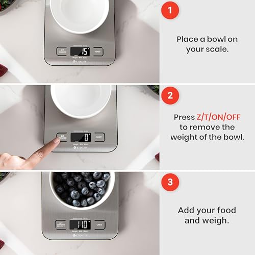Food Kitchen Scale (Stainless Steel)