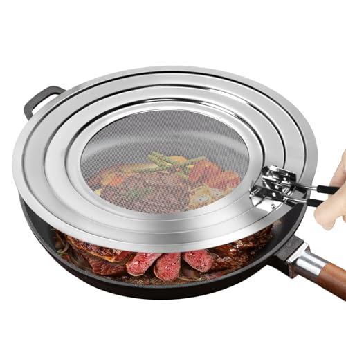 Stainless Steel Splatter Screen for Frying Pan