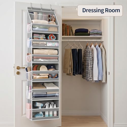 7 Tier Over the Door Organizer (Grey / 7 Tier)