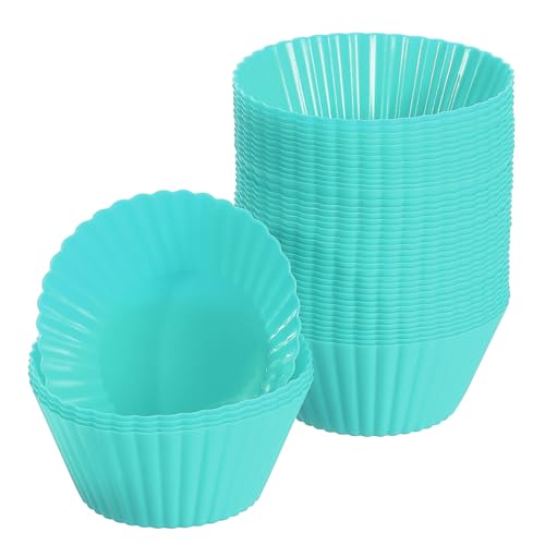 42Pcs Silicone Cupcake Liners