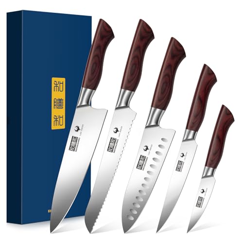 5PCS Japanese Kitchen Knife Set (5 Pieces Knife Set)