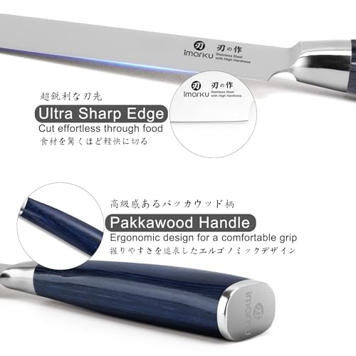 8 Inch Japanese High Carbon Gyutou Chef Knife (Blue)