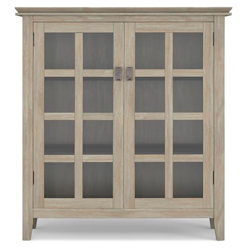 Artisan 38" Wide Solid Wood Cabinet in Distressed Grey (Distressed Grey / 38 inch)