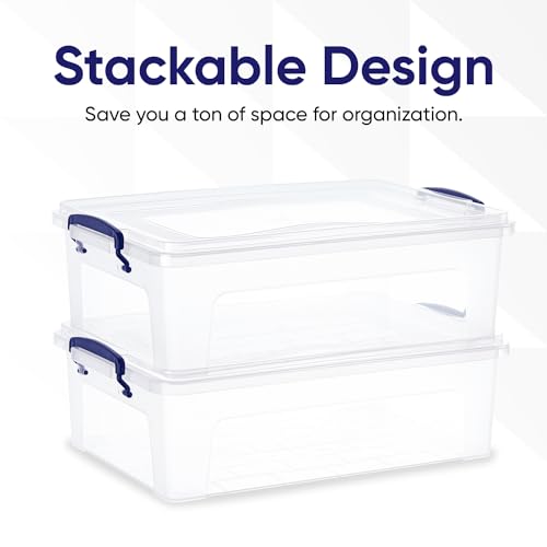 Storage Bins with Lids