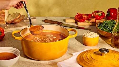 Enameled Cast Iron Round Dutch Oven (Nectar/Crucible Knob / 5.5 Qt)