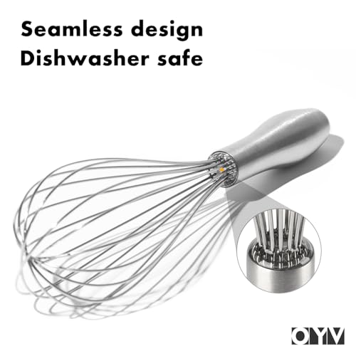 18 10 Stainless Steel Whisk (12 inch silver)