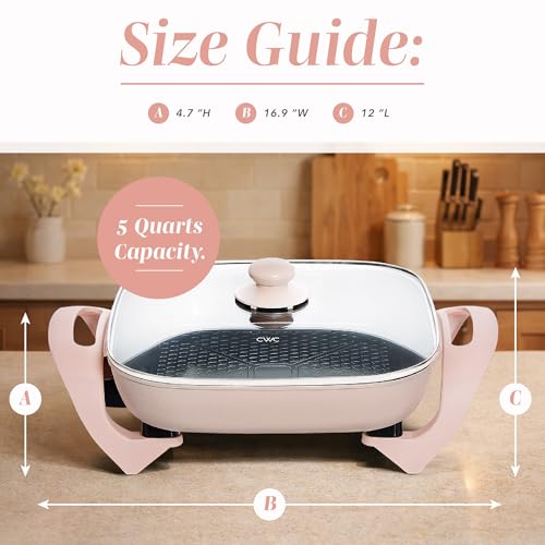 Electric Skillet (Dusty Rose)