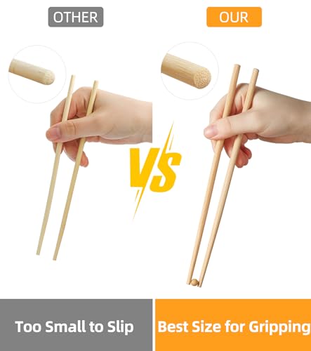 200Pairs Bamboo Chopsticks Disposable (Style 1)