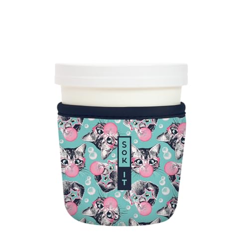 IceCreamSok Insulated Neoprene Cover (Bubble Trouble / Fits Tapered Pints)
