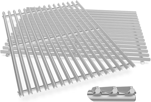 9.5 MM Grill Grates for Weber Genesis II 300 & LX 300 Series Grills (9.5MM 18.75" for Weber Genesis II 300)