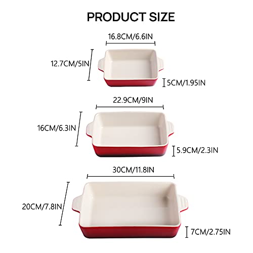 Sweejar Ceramic Bakeware Set