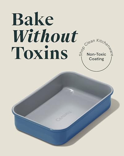 Non Stick 9" x 6.5" Small Rectangle Baking Pan Duo (2 Count)