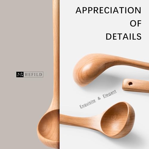 Wooden Soup Ladle for Cooking