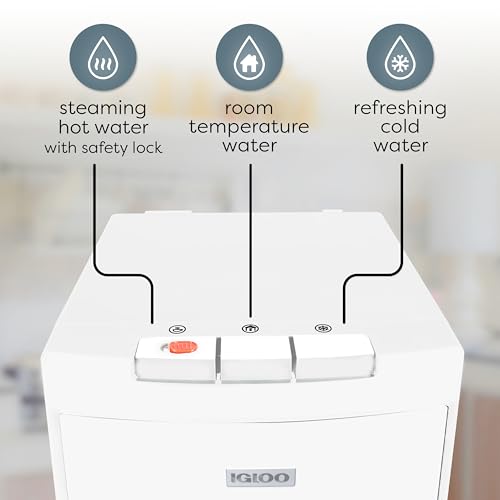Bottom Loading Water Dispenser (White / Bottom Load)