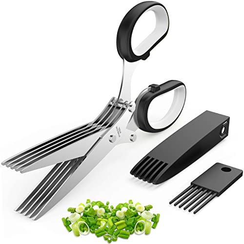 2026 Upgraded Herb Scissors (Black)
