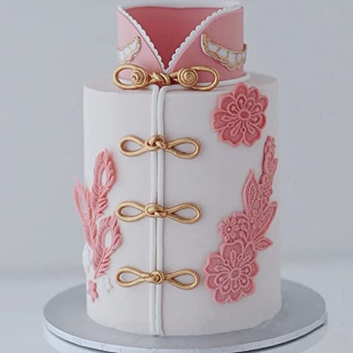 Lace Fondant Molds 4 Pcs (Lace Fondant Molds)