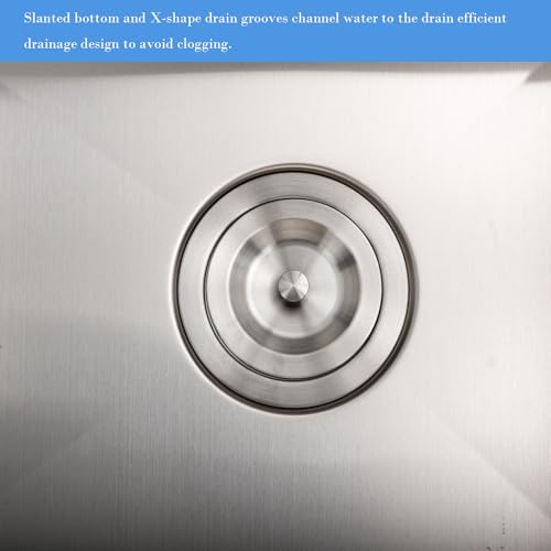 33 Inch Drop In Double Bowl Kitchen Sink (Stainless Steel / double bowl‎)