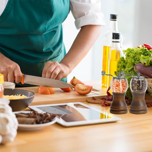Salt and Pepper Grinder Set (Black-2-5in)