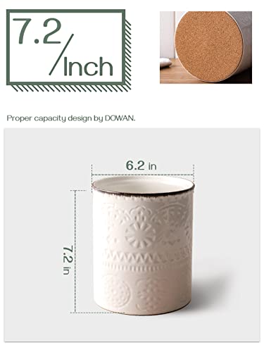 7.2" Kitchen Utensil Holder (Off-white)