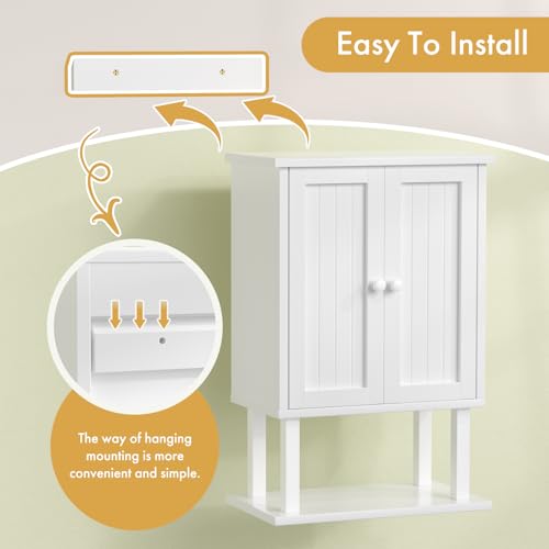 Bathroom Wall Cabinets (15.7"W x 23.8"H)