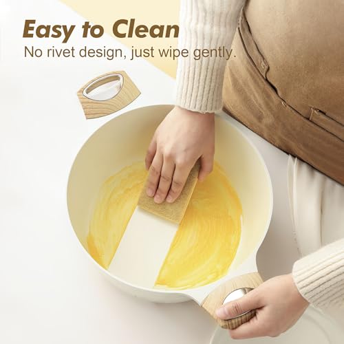 Ceramic Cookware Sets (White)