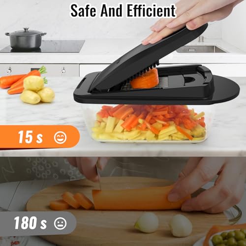 8 Blade Cook Tool & Gadget Sets (Black)