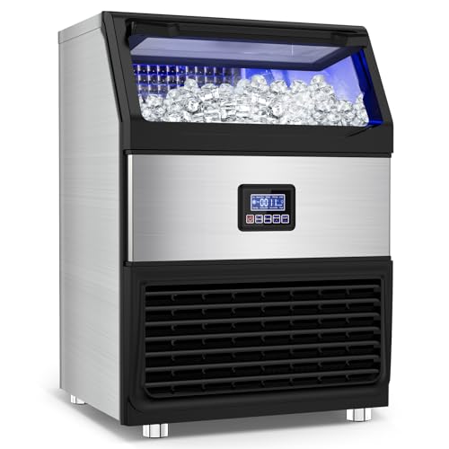 Commercial Ice Maker Machine 250LBS (Stainless Steel)