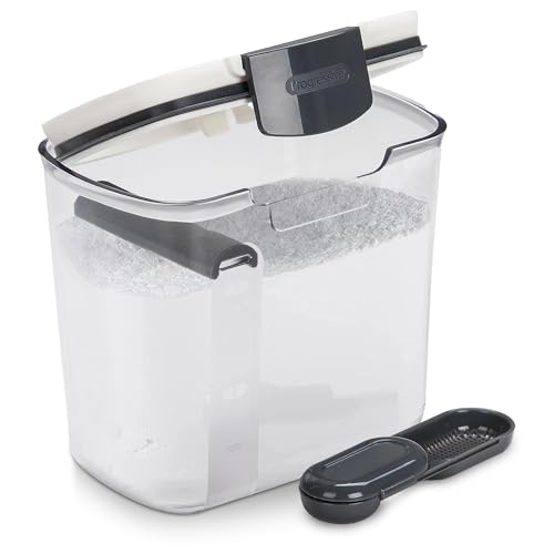 1 Quart Airtight Powdered Sugar Storage Container (1 Piece / Grey)