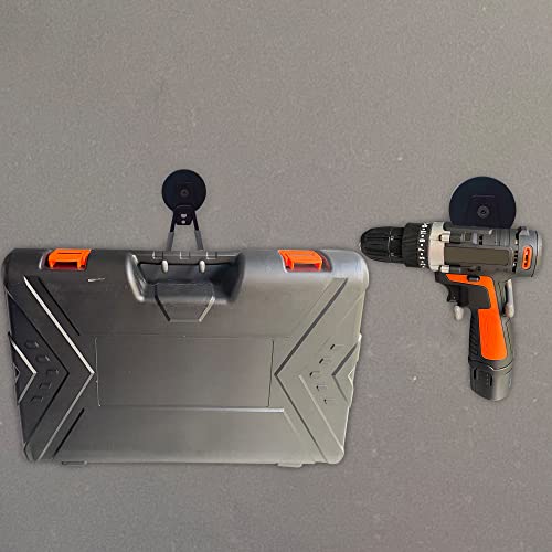 4 Pack Heavy Duty Magnetic Hooks 2.6" Garage Storage Tools Gray (2.6‘’ Diameter Base / Gray Hook)