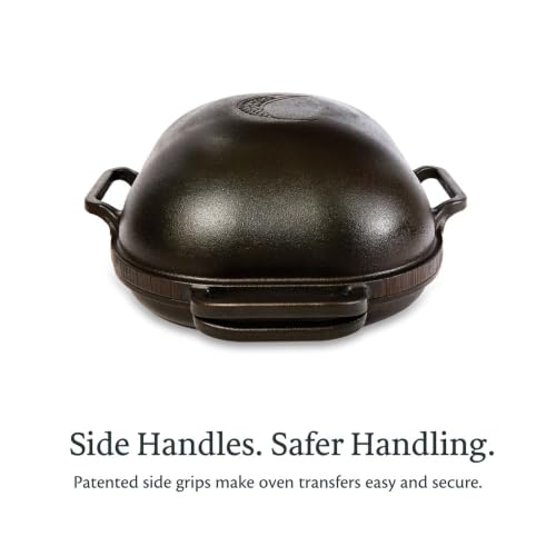 Challenger Bread Pan Cast Iron Loaf Pan with Lid + Care Kit for Artisan Sourdough and Homemade Bread Baking (Bread Pan + Care Kit)