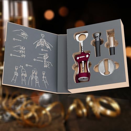 Corkscrew Wine Bottle Opener Accessories Gift Set
