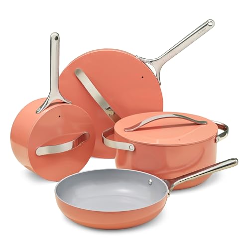 12-Piece Non-Stick Ceramic Cookware Set (Perracotta / 12pc Set)