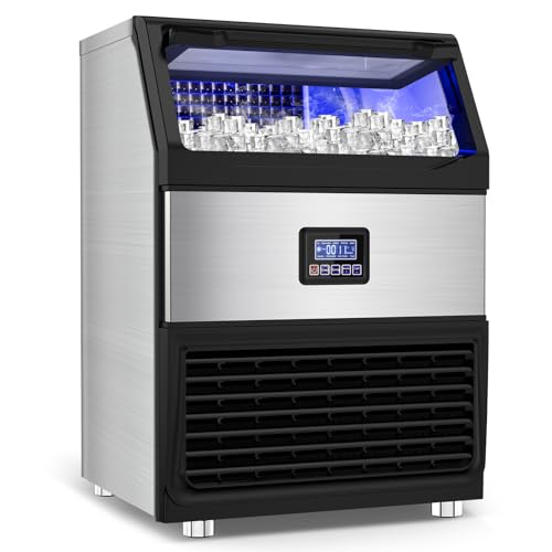 Commercial Ice Maker Machine 300LBS (Stainless Steel)