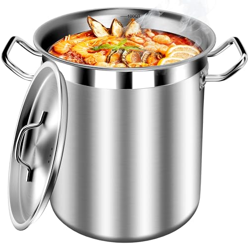 Extra Large Stock Pot 100 Quart (100 Quarts)