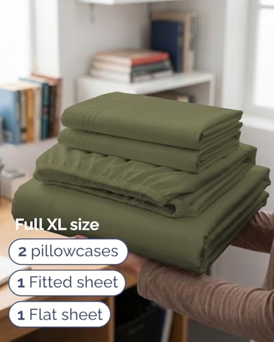 Full XL Sheets (15 - Sage Green / Full XL)