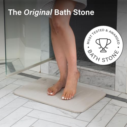 Home Stone Bath Mat (Rain Sandstone / 1 Pack)