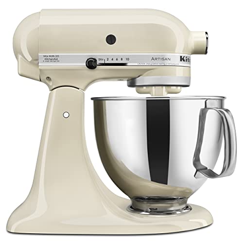 Artisan, 5-Qt Tilt Head Stand Mixer, KSM150PS, Almond Cream (Almond Cream)