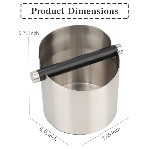 Italian Espresso Tapping Box (Silver)