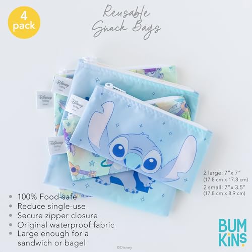 Cloth Snack & Sandwich Bags (Disney Aloha Stitch)